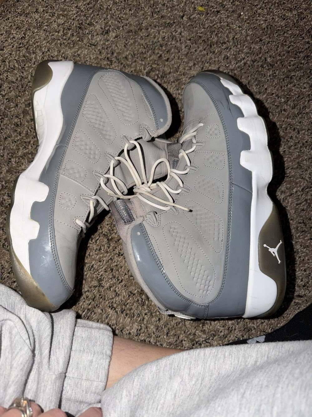 Nike Air Jordan 9 Retro 2012 Cool Grey Size 12 302370-015